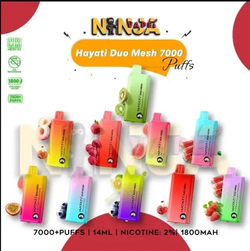 Hayati Duo Mesh 7000 & Crystal Prime Vape - Ultimate Guide